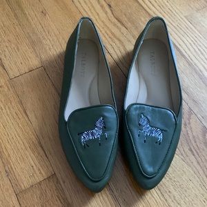 Talbots zebra loafers